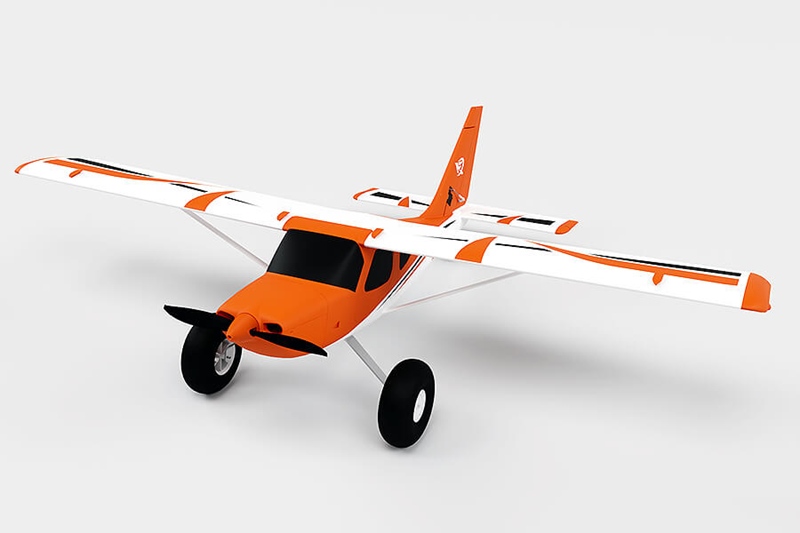 Xfly Glastar V2 Bush/Trainer 1233mm Wingspan PNP  - Orange XF105PV2